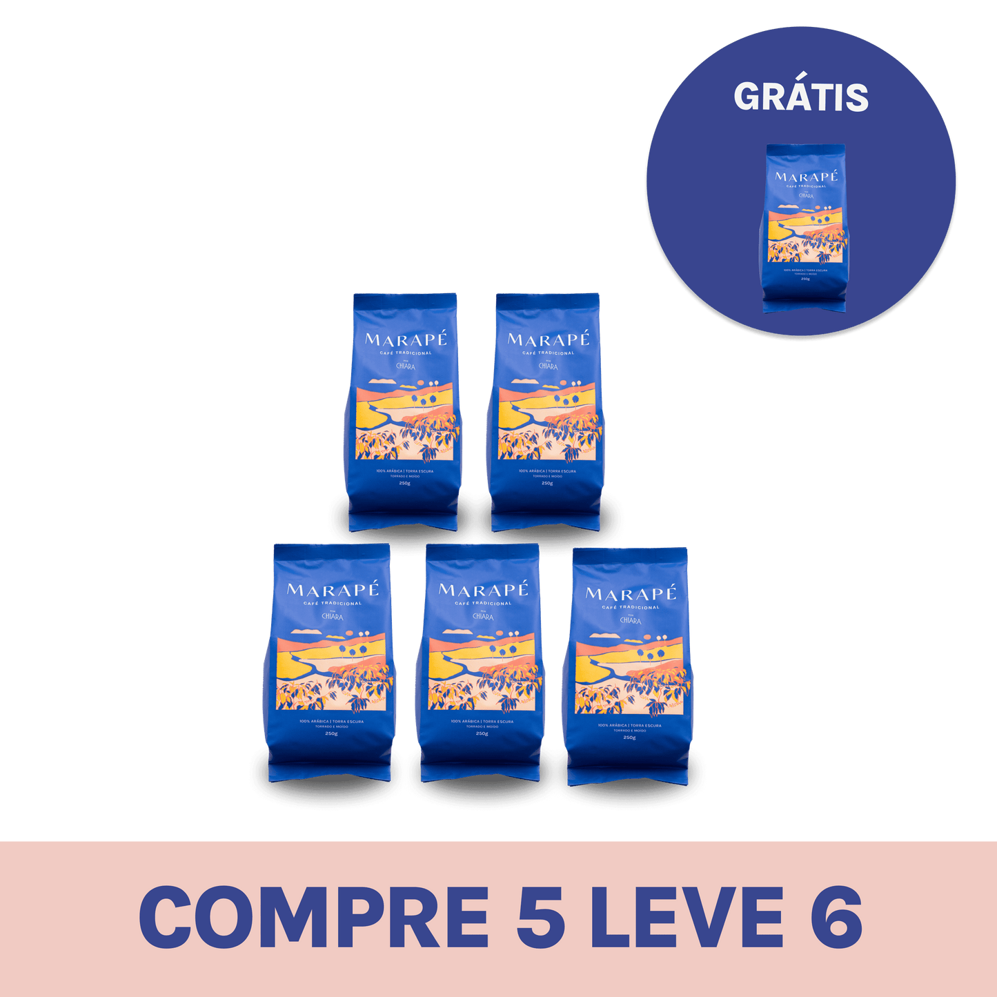 BUY 5 GET 6 - Traditional Marapé Coffee